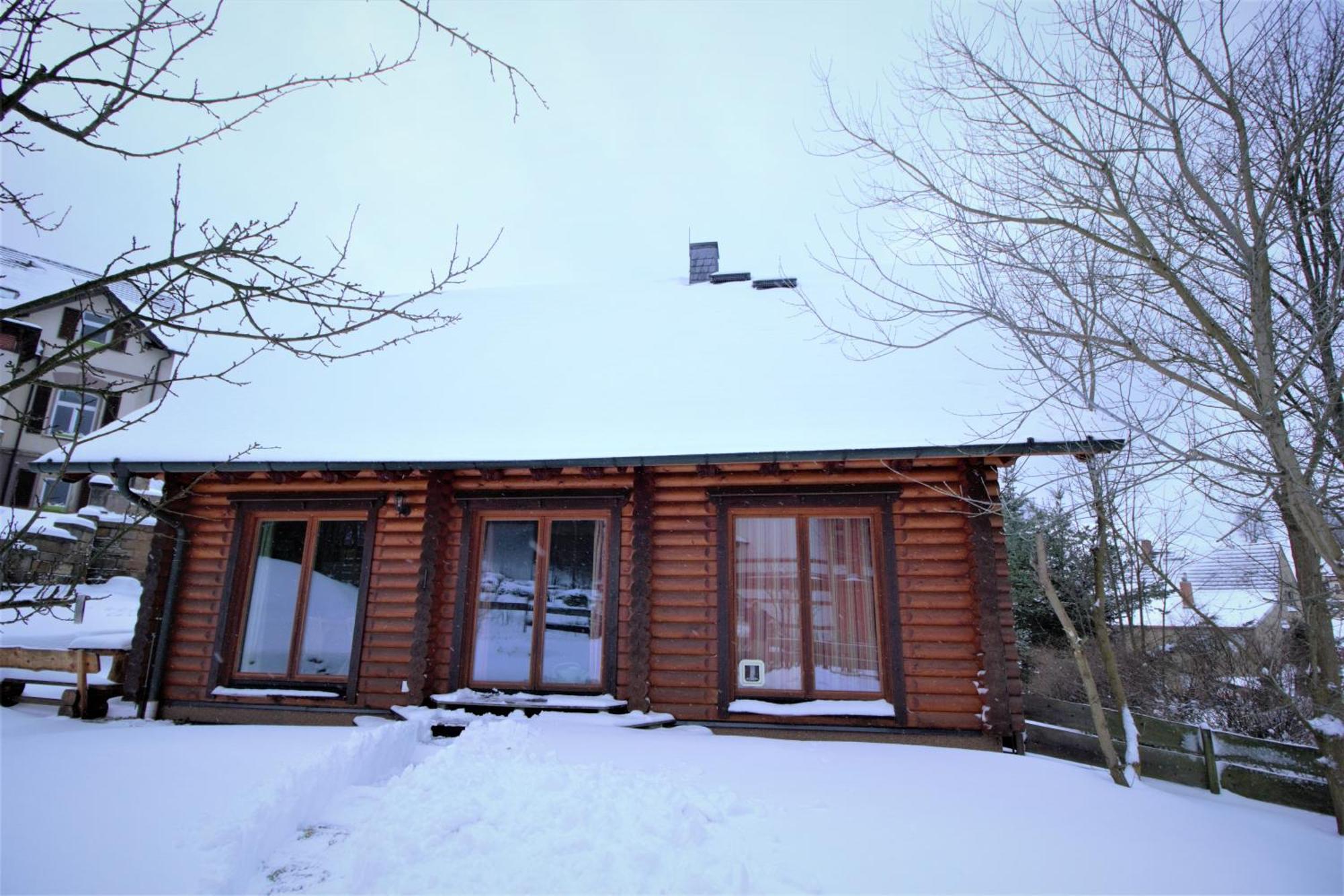 Oybiner Blockhaus Und Ferienwohnungen Hain  Extérieur photo