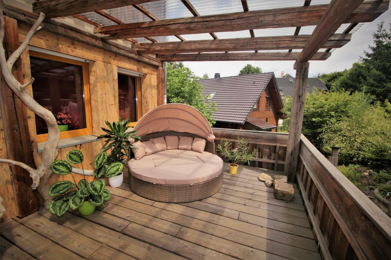 Oybiner Blockhaus Und Ferienwohnungen Hain  Extérieur photo
